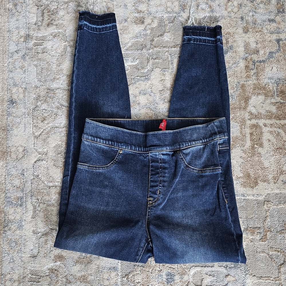 Spanx jeanish leggings